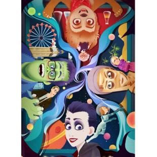 SJ-6259	精灵怪物：疯狂之旅 