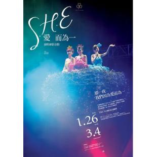 4GBD25M8446 SHE爱而为一世界巡回演唱会TOP GIRL台北旗舰场 